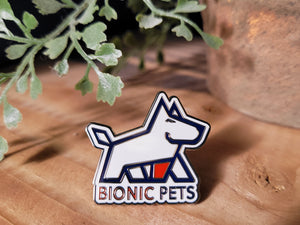 Bionic Pets Custom Pin