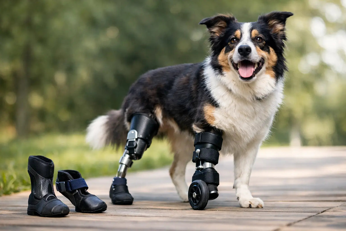 Prosthetic Options for Amputee Dogs