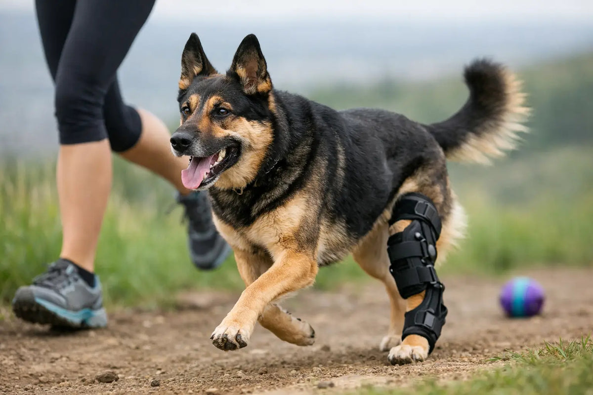 How to Prevent Brace Chafing in Active Dogs