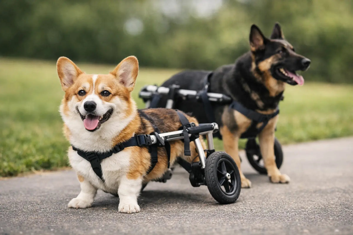 Best Carts for Disabled Dogs That Fit Right