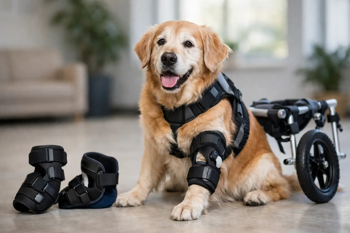 Best Braces for Senior Dogs: What to Choose